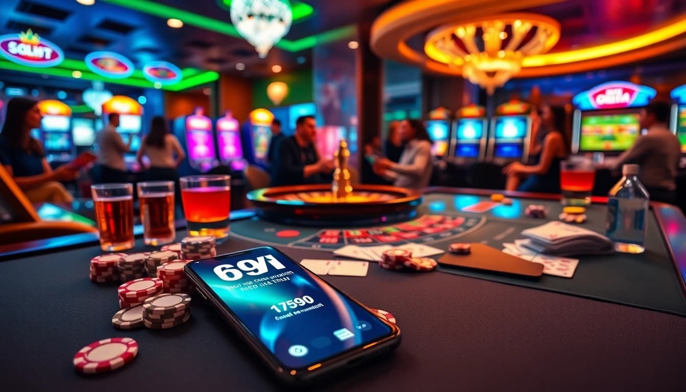Experience the excitement of online gambling with 69VN's vibrant casino atmosphere.