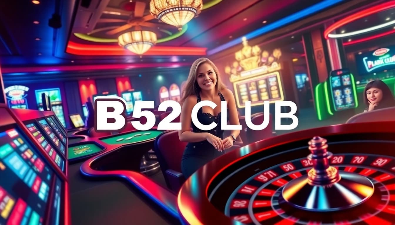 B52 CLUB offers an engaging online gambling experience with thrilling games and vibrant atmosphere.