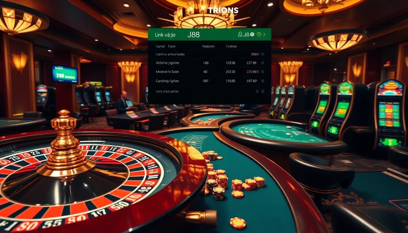 Experience the thrill of gambling with exclusive details about Link vào J88 at a luxurious casino.