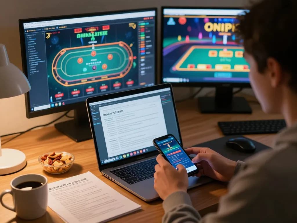 Kong88 players strategizing online, enjoying casino games, and managing their bankroll
