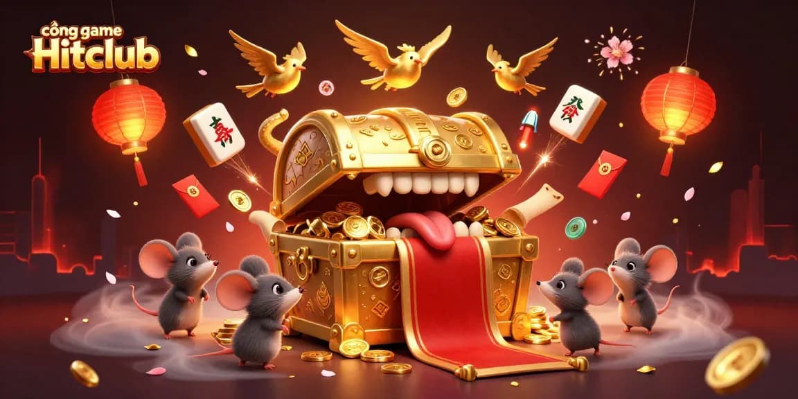 Experience the thrill at cổng game Hitclub with dynamic gaming elements and vibrant characters in action.