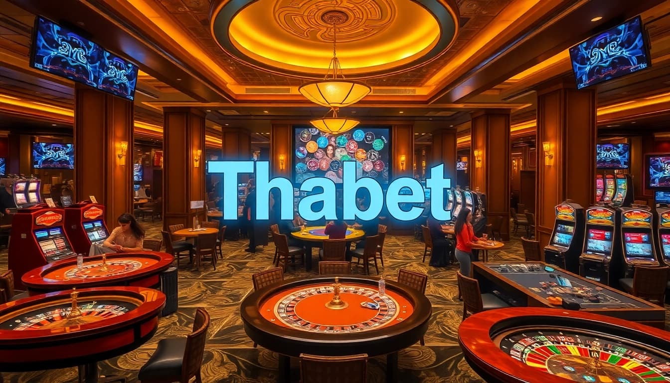 Engaged players at a luxurious poker table, showcasing the Thabet link energy.