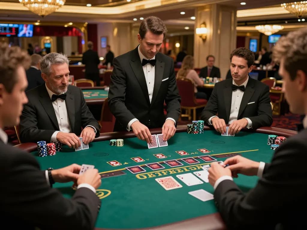 SC88 players engaged in a thrilling Power Blackjack game with chips visible