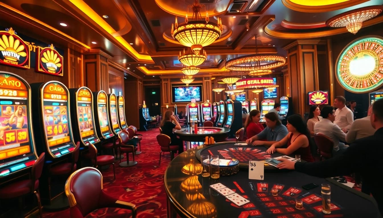 Experience the thrill of a casino night with high-stakes games showcasing the excitement of 58 win.