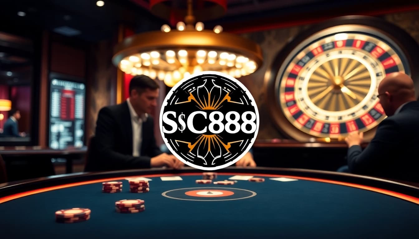 Experience high-stakes excitement at SC88 casino with poker and roulette.