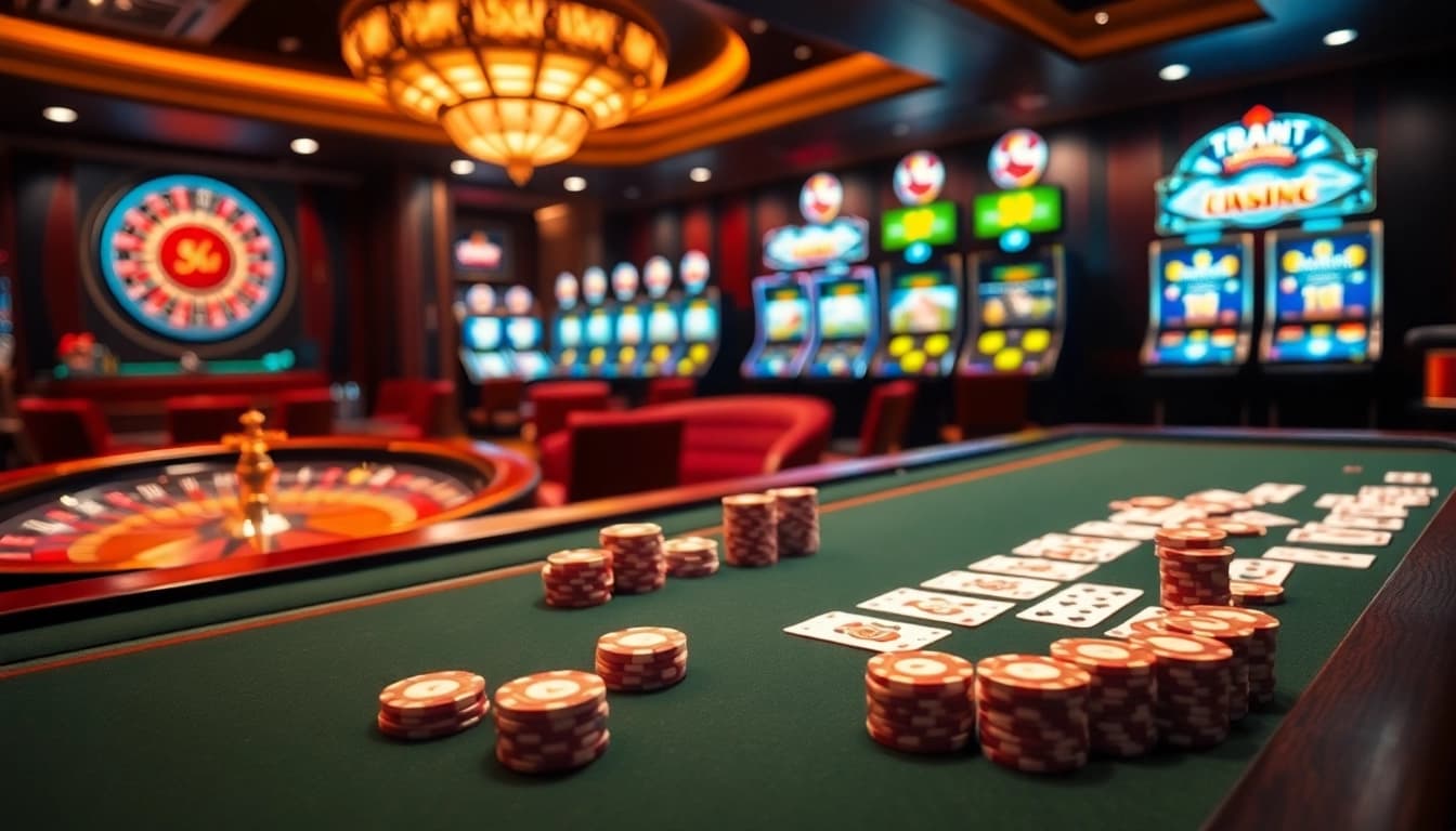 Experience the thrill of high-stakes gambling at U888 Com with vibrant casino tables and exciting games.