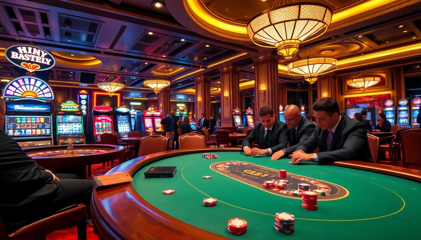 Experience high-stakes gaming at TT88 https://tt88.to/ with vibrant casino ambiance and players in action.