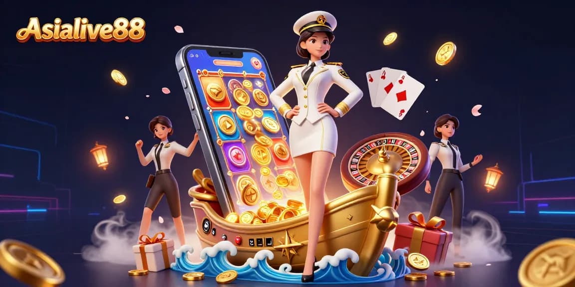 Experience the excitement of Asialive88 with engaging casino elements and live interaction.