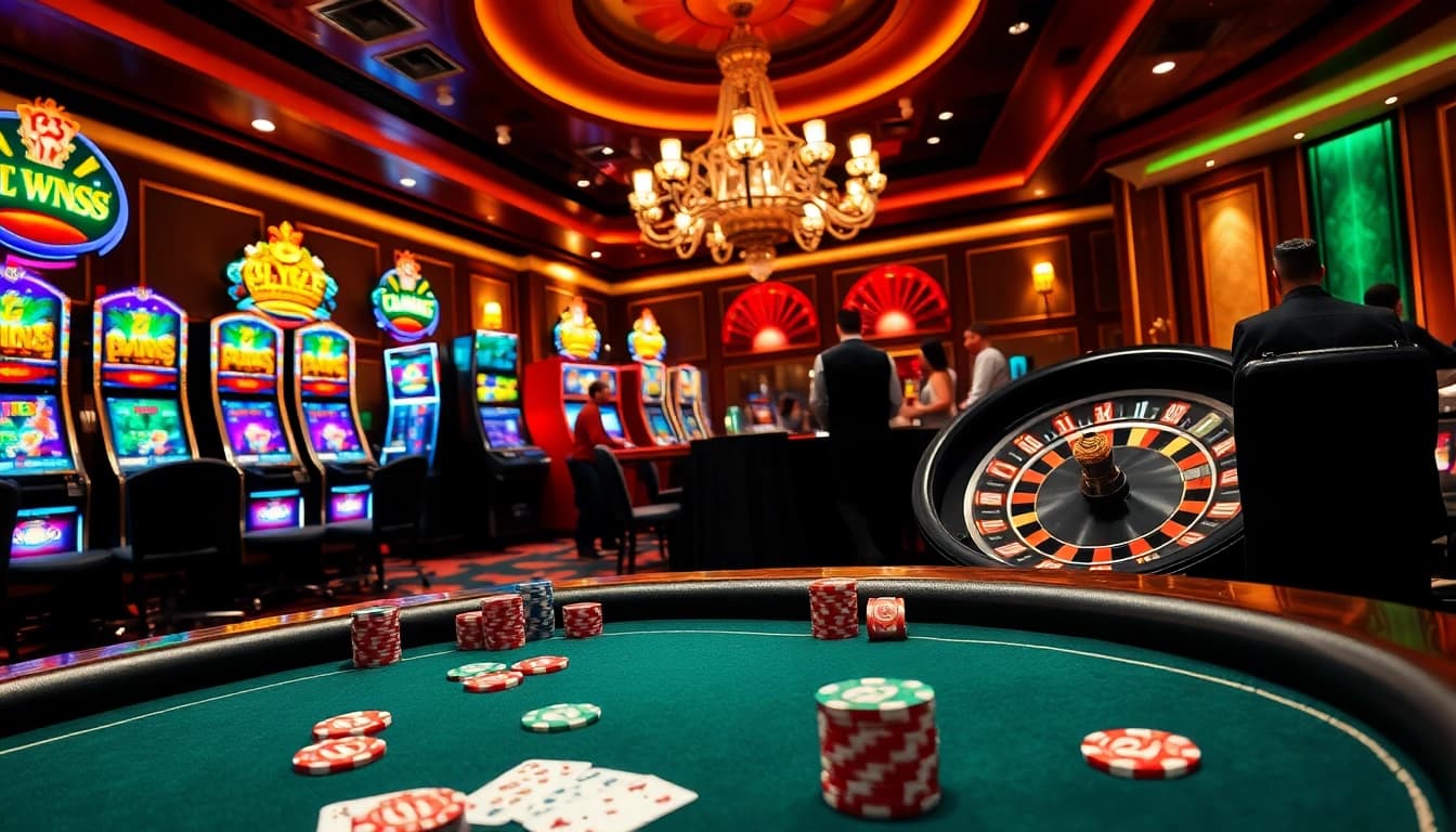 Engage in thrilling poker games and casino action at https://kong88.win amidst luxurious settings.