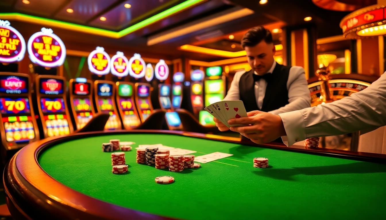 Experience high-stakes gameplay at iq88 casino with vibrant tables and thrilling roulette.