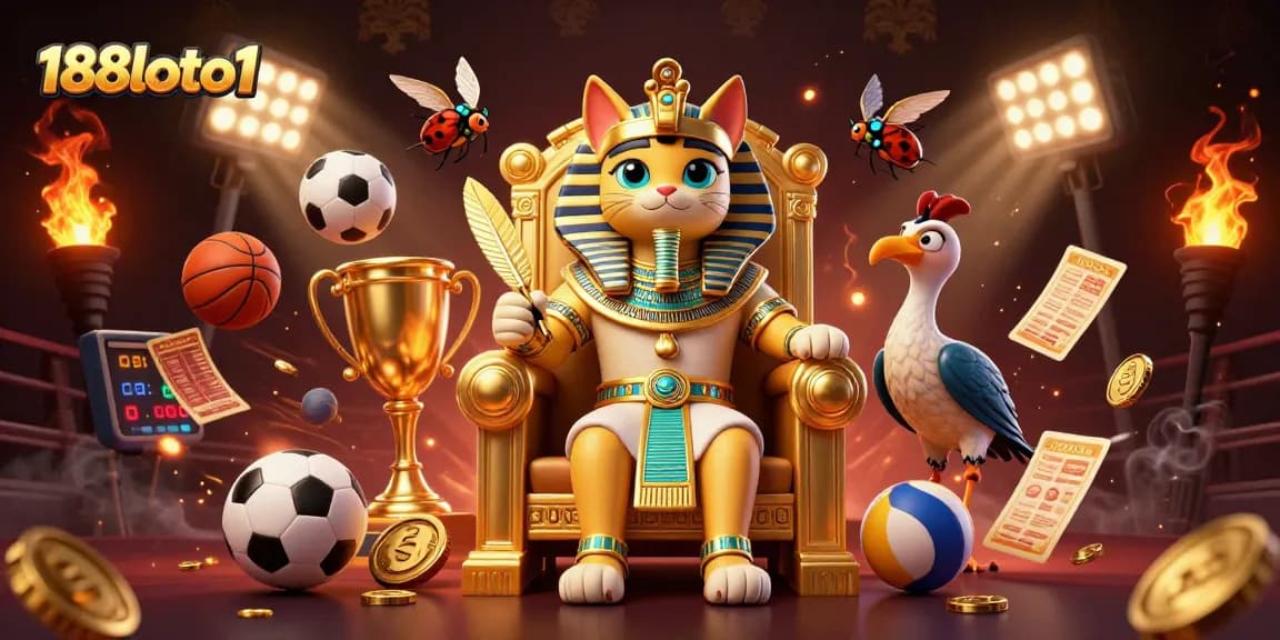 Engage in thrilling gameplay at 188loto1, featuring dynamic characters and exciting sports elements.