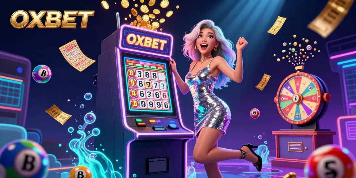 Celebrate big wins with OXBET at a vibrant casino scene filled with excitement.