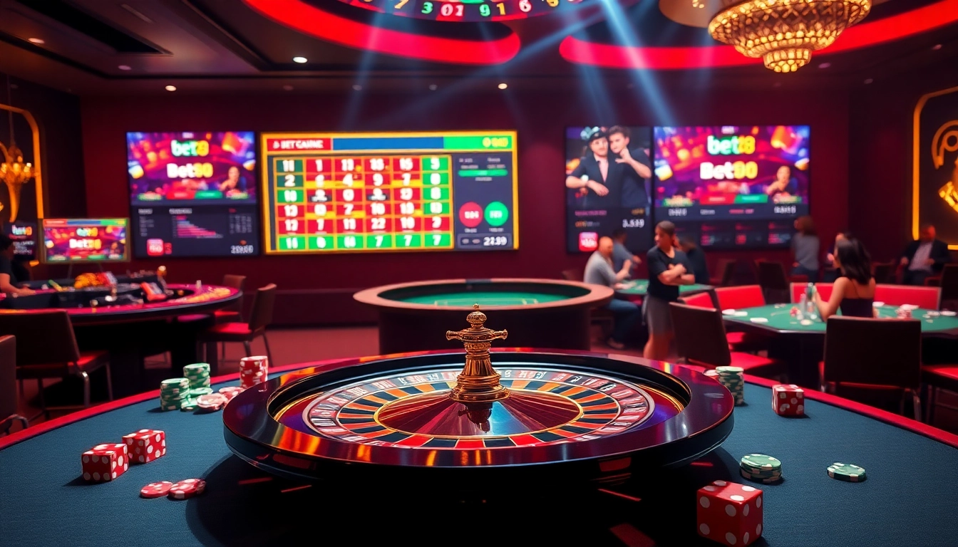 Kicking off excitement with kèo nhà cái bet88 showcased in a luxurious casino atmosphere filled with chips and cards.