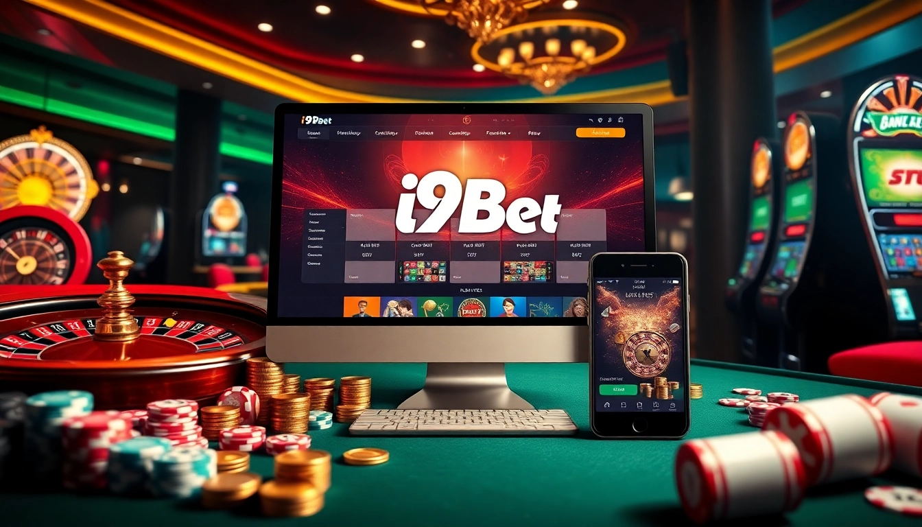 Experience tải i9bet while winning at poker, with vibrant casino elements and professional gameplay.