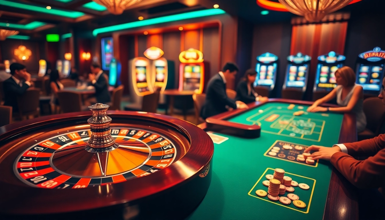 Experience thrilling casino excitement with https://net88.wtf/ at a professional poker table and roulette wheel.