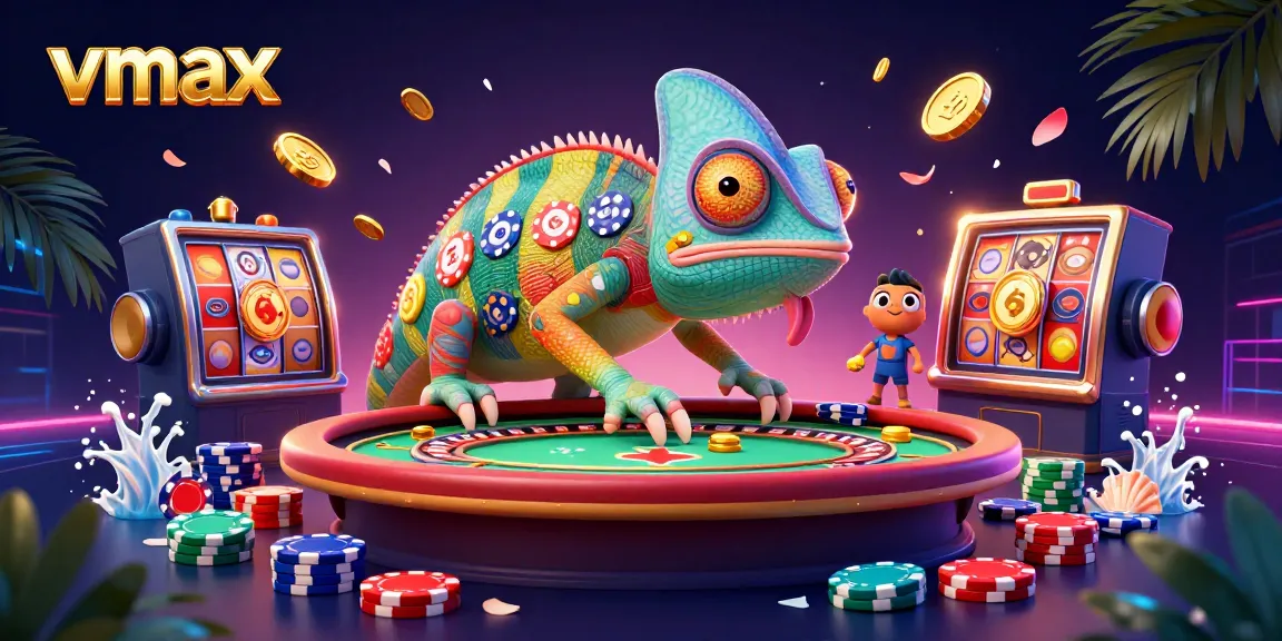 Join the vibrant vmax casino adventure with the chameleon owner and dynamic games!