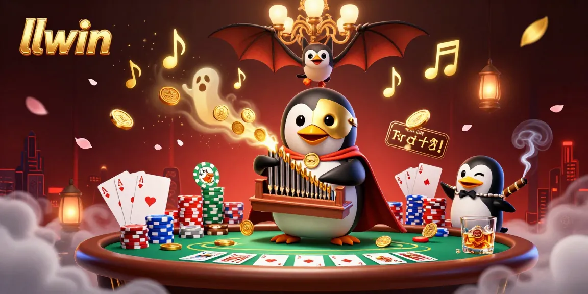 Experience thrilling gameplay at llwin as the cartoon penguin generates golden cash flow.