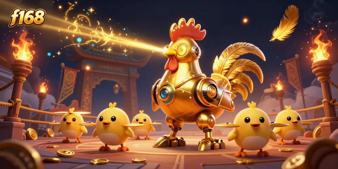Experience thrilling gameplay at f168 with a vibrant casino scene featuring unique characters.