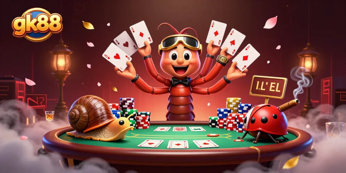 Experience thrilling gameplay at gk88 with a vibrant millipede dealer and high-stakes poker action