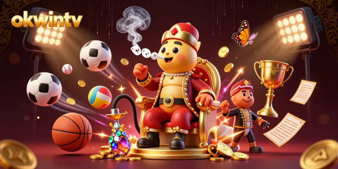 Experience excitement with okwintv as dynamic sports elements blend with vibrant casino themes.