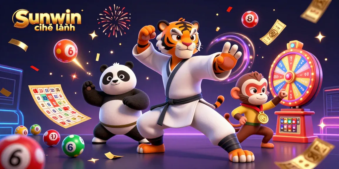 Engage with the exciting world of sunwin chính hãng with vibrant gaming elements and characters